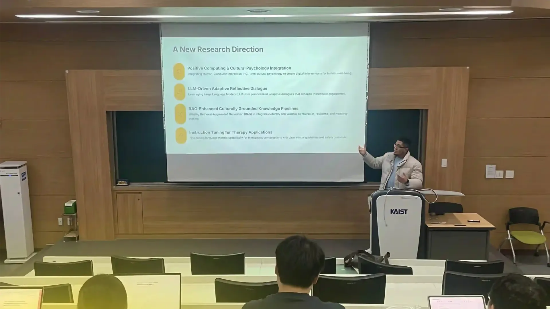 Research Collaboration with KAIST ICLab